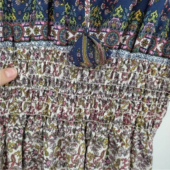 MISA Los Angeles Maddie Sleeveless Midi Dress in French Floral Paisley XS NWOT - Picture 8 of 11